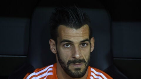 &Aacute;lvaro Negredo, jugador del Valencia C.F