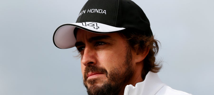 Fernando Alonso en el GP de Gran Breataña Fernando Alonso en el GP de Gran Breataña
