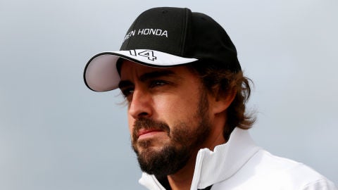 Fernando Alonso en el GP de Gran Breata&ntilde;a