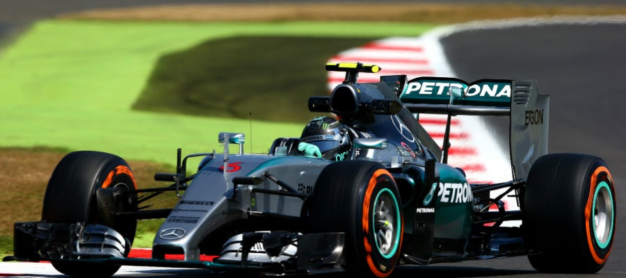 Nico Rosberg en Silverstone Nico Rosberg en Silverstone