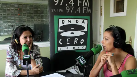 Eva Longoria con Isabel Gemio en Te doy mi palabra Eva Longoria con Isabel Gemio en Te doy mi palabra