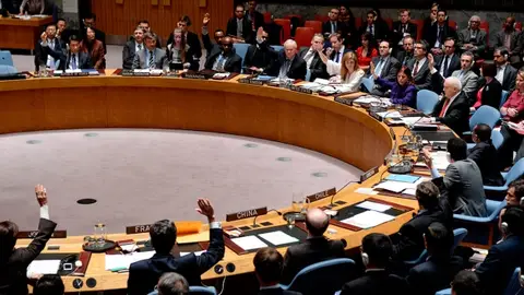 Reunión del Consejo de Seguridad de la ONU Reunión del Consejo de Seguridad de la ONU