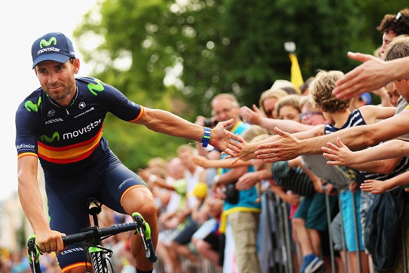 Alejandro Valverde: "Lo hemos dado todo para que Nairo pudiera ganar el Tour" Alejandro Valverde: "Lo hemos dado todo para que Nairo pudiera ganar el Tour"