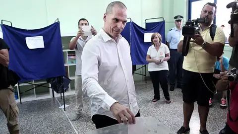 El ministro de Economía griego, Yanis Varoufakis El ministro de Economía griego, Yanis Varoufakis