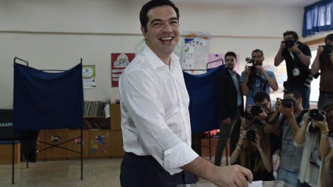 El primer ministro griego, Alexis Tsipras