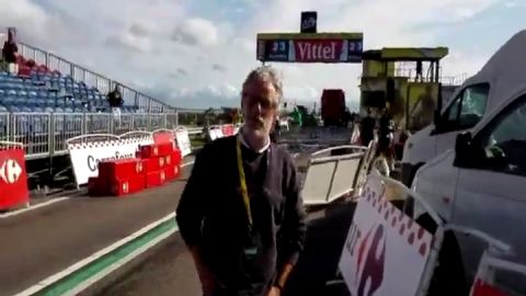 Frame 1.70664 de: Javier Ares: "Hoy la etapa era muy peligrosa" 