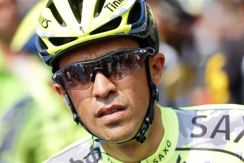 Alberto Contador: "La montaña pondrá a cada uno en su sitio" Alberto Contador: "La montaña pondrá a cada uno en su sitio"