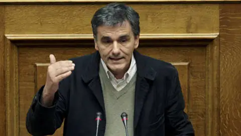 Euclidis Tsakalotos, nuevo ministro de Finanzas griego Euclidis Tsakalotos, nuevo ministro de Finanzas griego