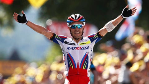 Purito Rodr&iacute;guez logra la victoria en el alto de Huy