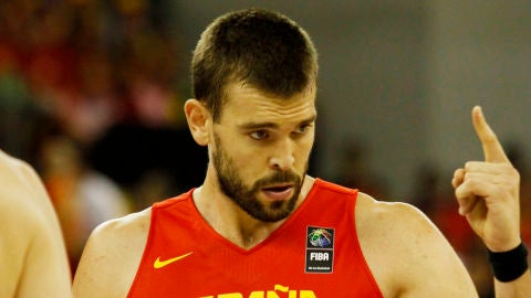 Marc Gasol durante el mundial del 2014