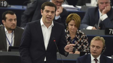 El primer ministro griego, Alexis Tsipras