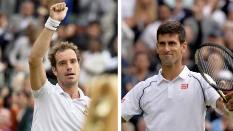 Gasquet y Djokovic