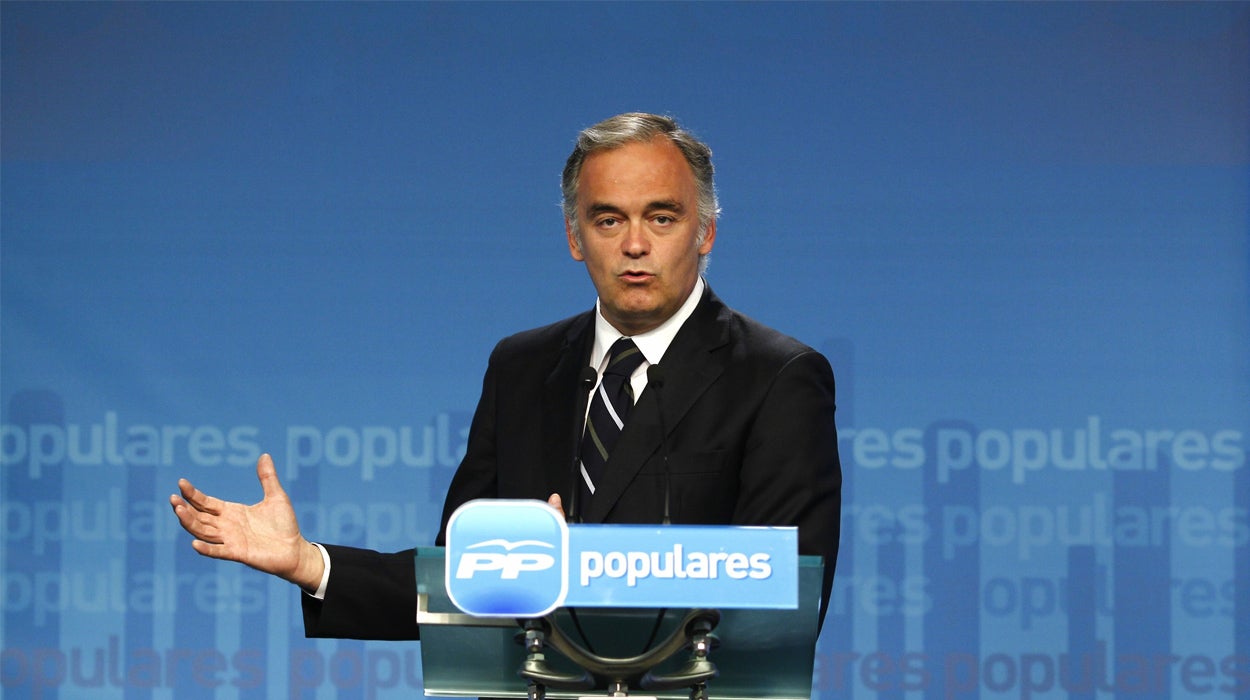 Esteban González Pons: "En Bruselas, lo de Cataluña se ve como otro Brexit" Esteban González Pons: "En Bruselas, lo de Cataluña se ve como otro Brexit"