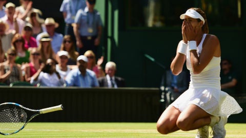 Garbi&ntilde;e Muguruza avanza a la final de Wimbledon