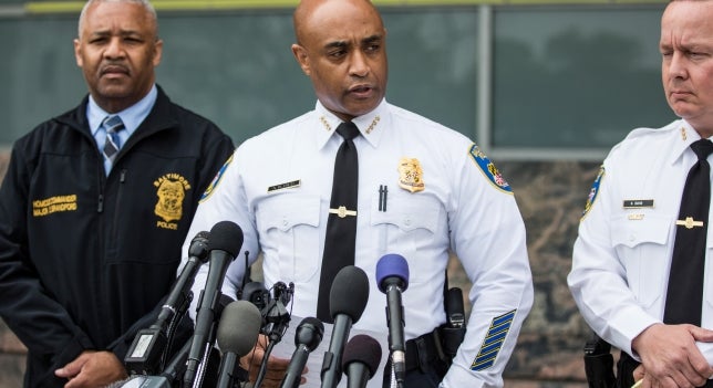 Destituyen al jefe de Policía de Baltimore ante la oleada de violencia en la ciudad Destituyen al jefe de Policía de Baltimore ante la oleada de violencia en la ciudad
