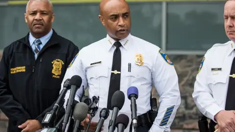 Anthony Batts, jefe de Policía de Baltimore Anthony Batts, jefe de Policía de Baltimore