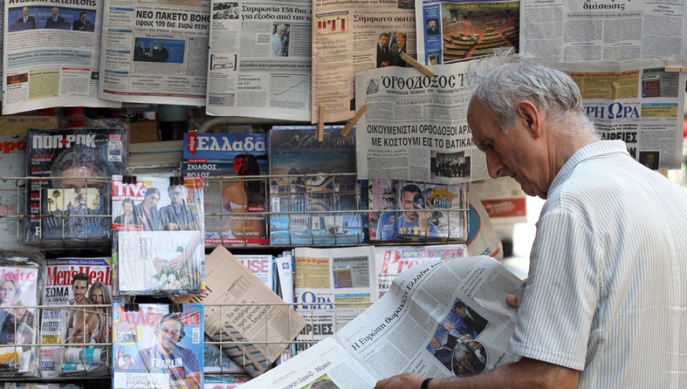 Periódicos griegos