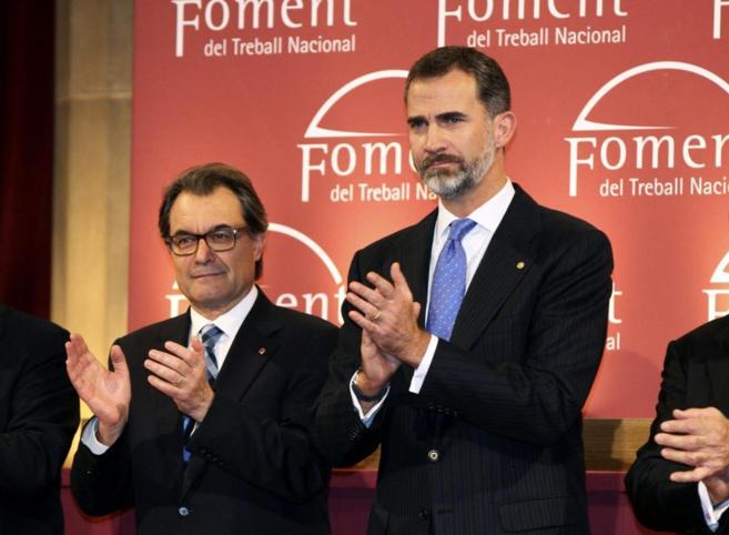 Tertulia: La primera reunión del rey Felipe VI y Mas Tertulia: La primera reunión del rey Felipe VI y Mas