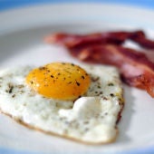 Huevos con bacon