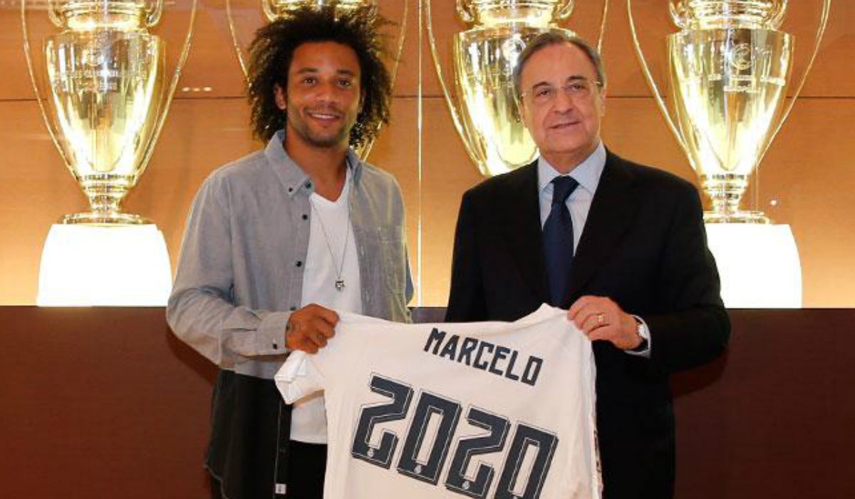 Marcelo renueva con el Real Madrid hasta 2020 Marcelo renueva con el Real Madrid hasta 2020