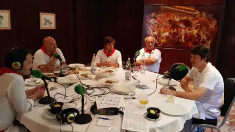 Pan y toros La tertulia de Onda Cero Navarra, desde el Hotel Tres Reyes