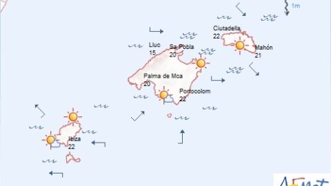Mallorca continua en alerta amarilla por altas temperaturas.