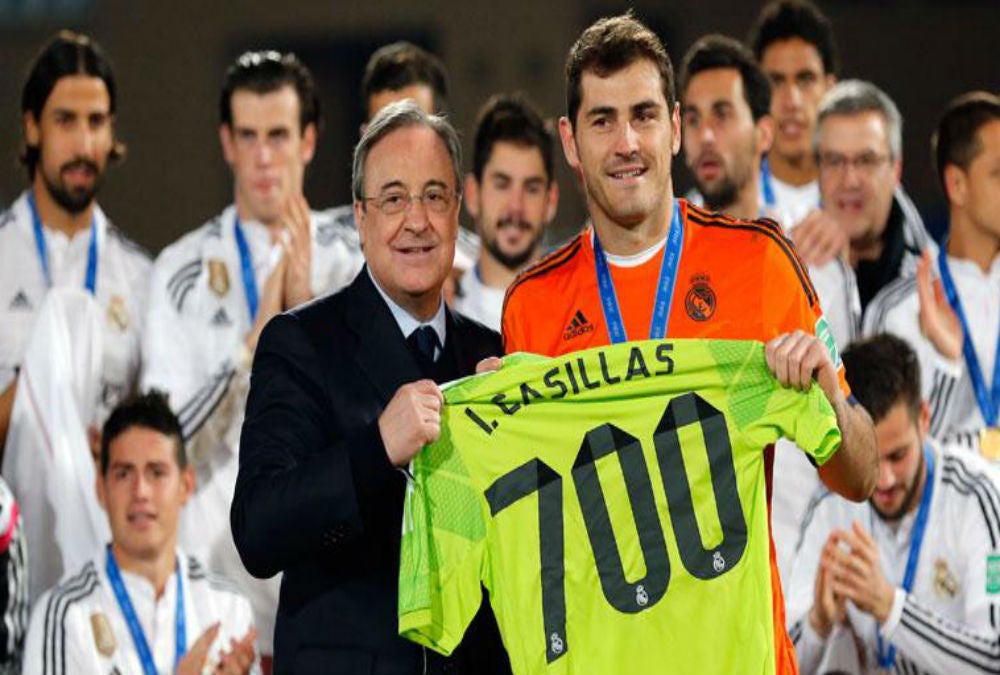 Florentino Pérez e Iker Casillas comparecerán en el palco de honor del Santiago Bernabéu Florentino Pérez e Iker Casillas comparecerán en el palco de honor del Santiago Bernabéu