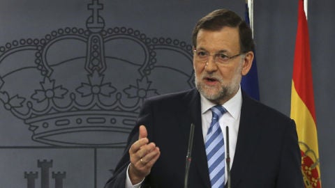 El presidente del Gobierno, Mariano Rajoy