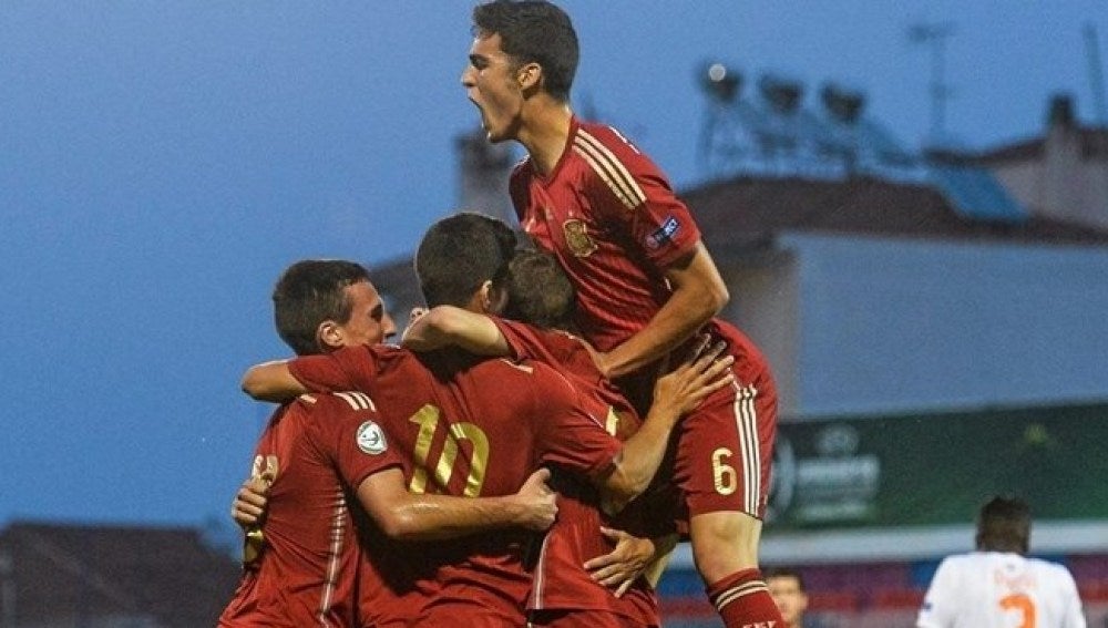 España se mete en las semifinales del Europeo sub-19