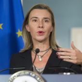La responsable de la diplomacia europea, Federica Mogherini