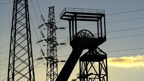 Vista de una mina Vista de una mina