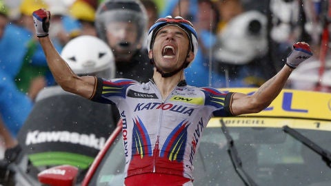 Purito Rodr&iacute;guez logra la victoria en la 12&ordf; etapa