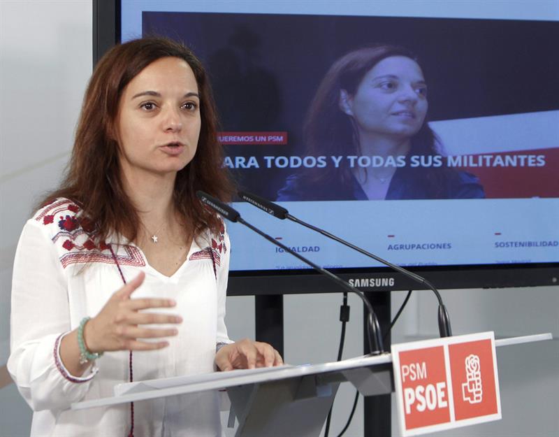Sara Hernández: "Pedro Sánchez tiene todo el derecho a elegir a personas de su confianza para su candidatura" Sara Hernández: "Pedro Sánchez tiene todo el derecho a elegir a personas de su confianza para su candidatura"