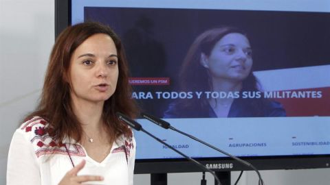 Sara Hern&aacute;ndez, candidata a la secretar&iacute;a general del PSM