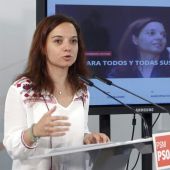 Sara Hernández, candidata a la secretaría general del PSM
