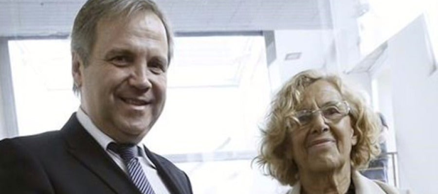Antonio Miguel Carmona y Manuela Carmena Antonio Miguel Carmona y Manuela Carmena