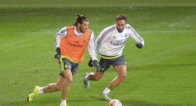 El Real Madrid se prepara para el partido ante la Roma El Real Madrid se prepara para el partido ante la Roma