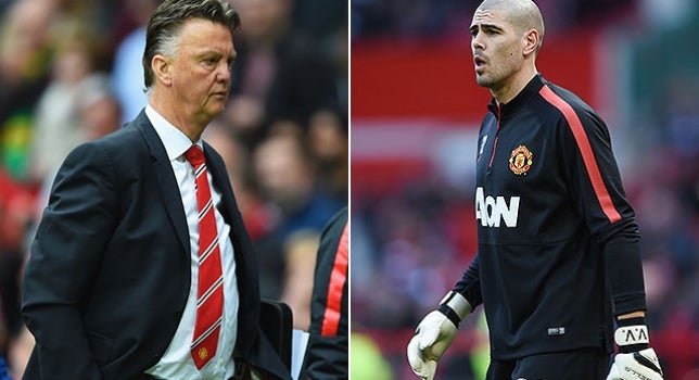 Víctor Valdés contesta a Van Gaal y le pide respeto Víctor Valdés contesta a Van Gaal y le pide respeto