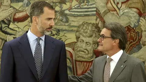 Rey y Artur Mas Rey y Artur Mas