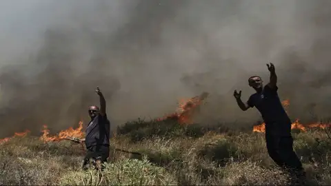 Incendio en Grecia Incendio en Grecia