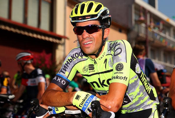 Alberto Contador: "El Tour es largo y espero hacer cosas bonitas todavía" Alberto Contador: "El Tour es largo y espero hacer cosas bonitas todavía"