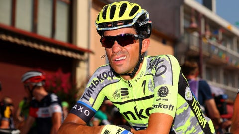 El ciclista Alberto Contador