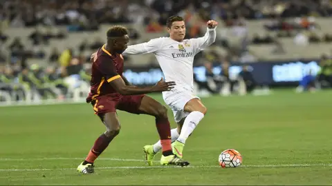 Real Madrid contra la Roma Real Madrid contra la Roma