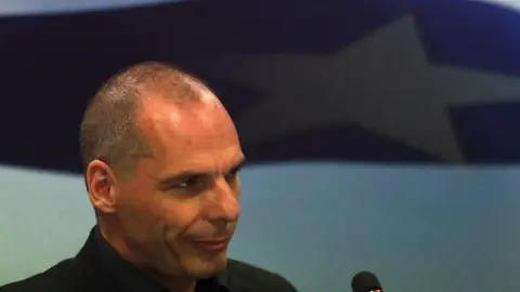Yanis Varufakis, exministro de Finanzas de Grecia Yanis Varufakis, exministro de Finanzas de Grecia
