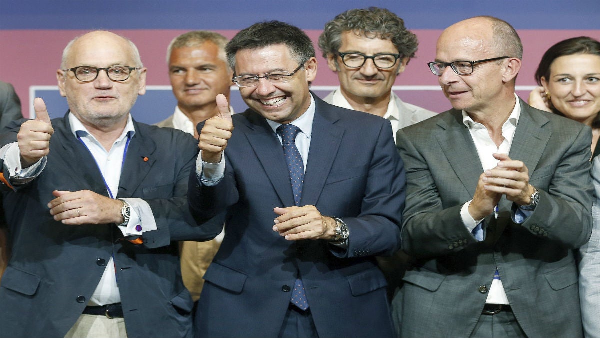 Josep Maria Bartomeu, elegido presidente del FC Barcelona Josep Maria Bartomeu, elegido presidente del FC Barcelona