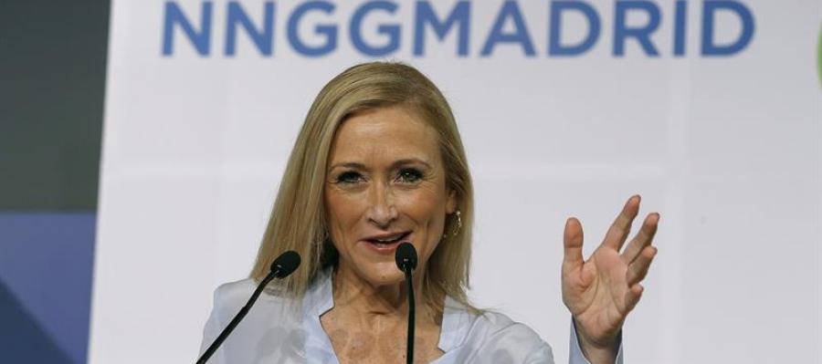 Cristina Cifuentes en el Campus de Nuevas Generaciones del PP Cristina Cifuentes en el Campus de Nuevas Generaciones del PP