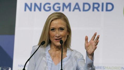 Cristina Cifuentes en el Campus de Nuevas Generaciones del PP