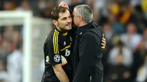 Casillas y Mourinho Casillas y Mourinho