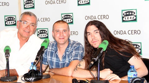 Juan Ram&oacute;n Lucas con los 'Youtubers'