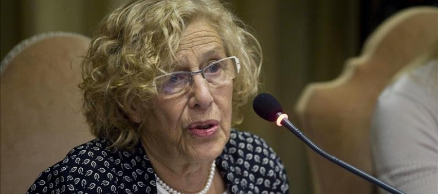 La alcaldesa de Madrid, Manuela Carmena La alcaldesa de Madrid, Manuela Carmena